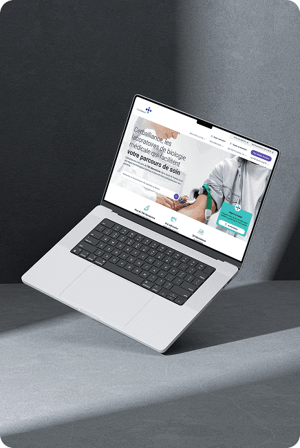 Vignette du cas client Cerballiance, usine à sites Drupal du groupe