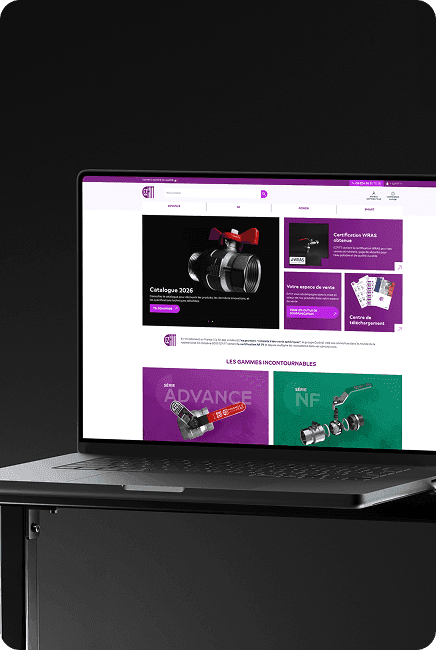 Vignette du cas client JWB, e-commerce BtoB de robinetterie industrielle