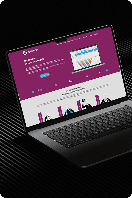Vignette du cas client Oscar CRM, solution dédiée aux écoles et universités